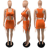 WHOLESALE | Self-tied Tank Skirt Set