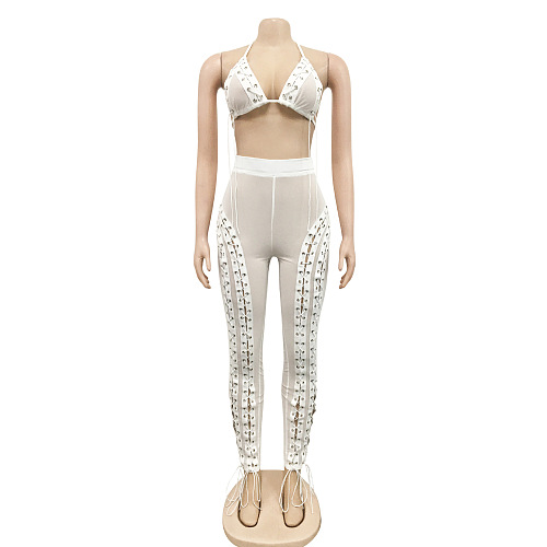 WHOLESALE | See-through Bra Pants Set