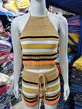 WHOLESALE |  Knitted Halter Top and Shorts Set