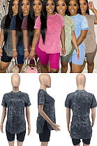 WHOLESALE |  Marble Shorts Set