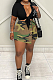 WHOLESALE |  Camo Asymetrical Skirt