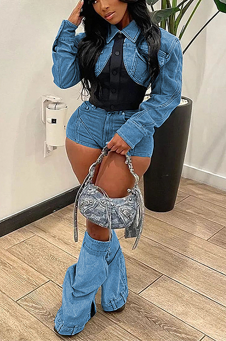 WHOLESALE |  High Elastic Shorts Set