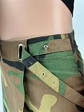 WHOLESALE |  Camo Asymetrical Skirt