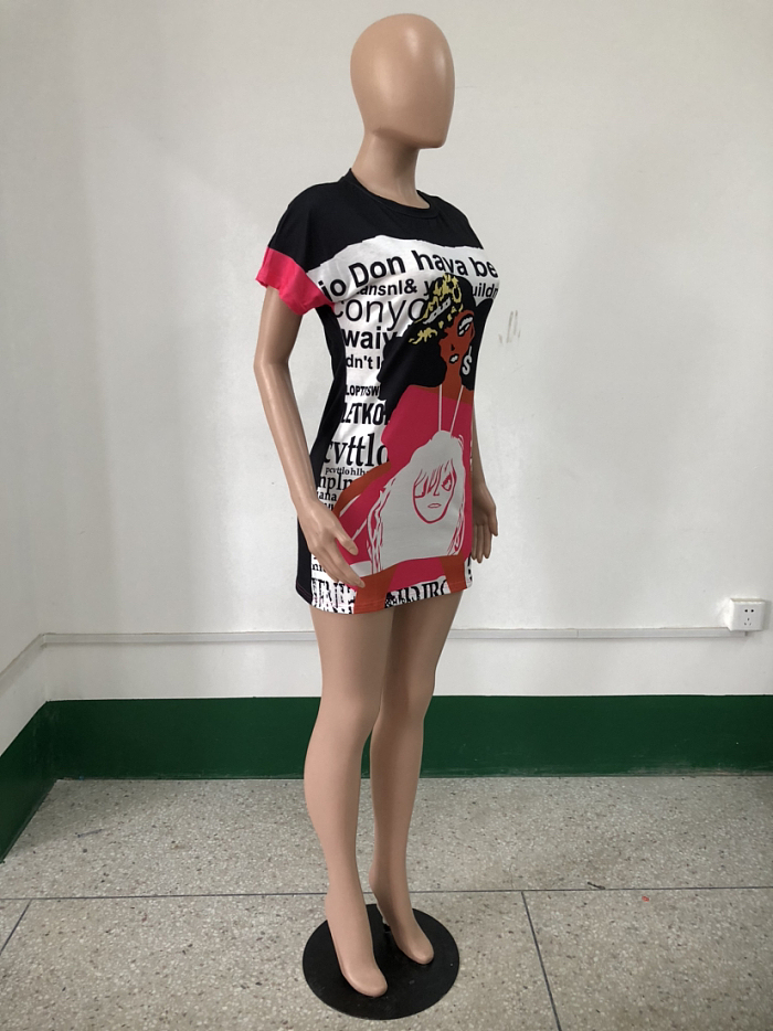 WHOLESALE | Comic Printed Dress