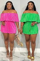 WHOLESALE | Layered Off Shoulder Romper