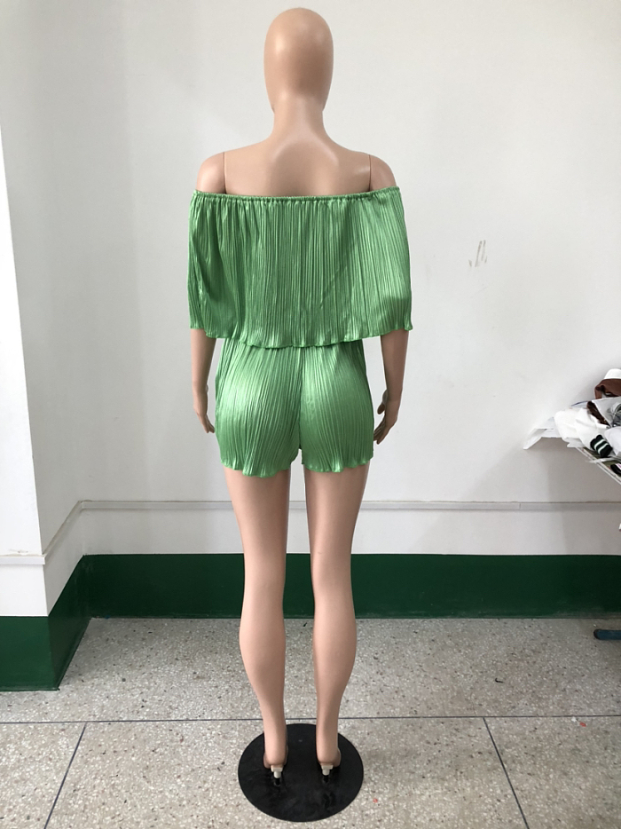 WHOLESALE | Layered Off Shoulder Romper