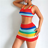 WHOLESALE | Knitted Tank Skirt Set