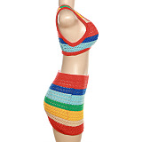 WHOLESALE | Knitted Tank Skirt Set