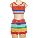 WHOLESALE | Knitted Tank Skirt Set