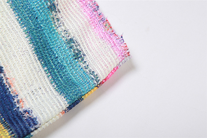 WHOLESALE | Knitted Rainbow Bra Skirt Set