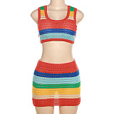 WHOLESALE | Knitted Tank Skirt Set
