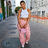 WHOLESALE | PU Material Pockets Pants