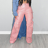 WHOLESALE | PU Material Pockets Pants