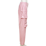 WHOLESALE | PU Material Pockets Pants