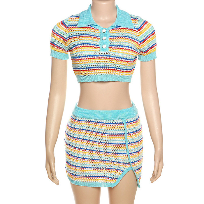 WHOLESALE | Knitted Skirt Set