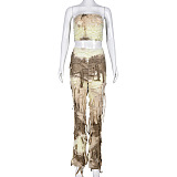 WHOLESALE | Strap Bra Pants Set
