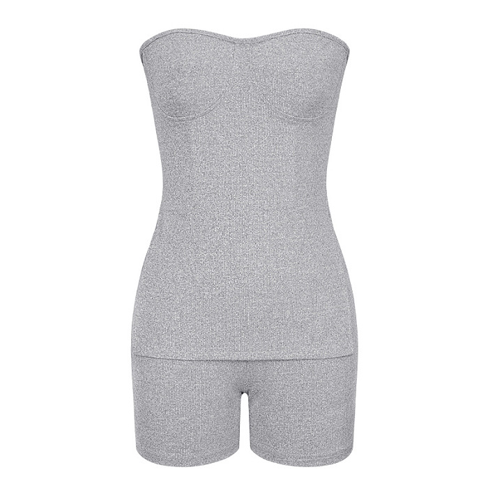 WHOLESALE | Pitted Fabric Shorts Set