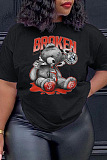 WHOLESALE | Broken Bear Printed T-shirt