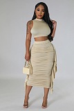 WHOLESALE | Solid Skirt Set