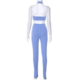 WHOLESALE | Pitted Fabric Pants Set