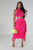 WHOLESALE | Solid Skirt Set