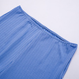 WHOLESALE | Pitted Fabric Pants Set