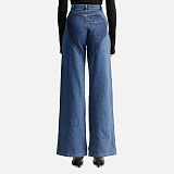 WHOLESALE | Rope Cut-out Loose Cotton Jeans