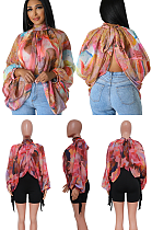 WHOLESALE | Chiffon Bat Top in Pink