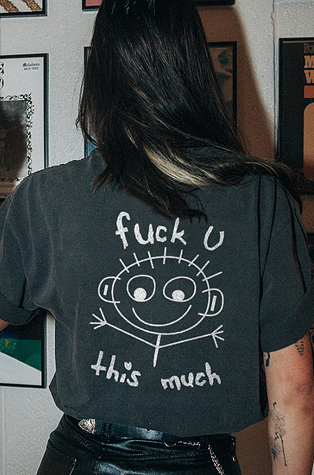 WHOLESALE | Pattern Printed T-shirt(Printed in Front)