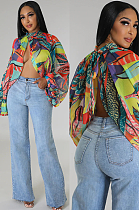 WHOLESALE | Chiffon Bat Top in Floral