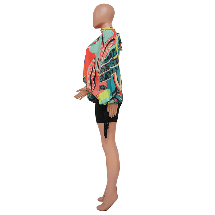 WHOLESALE | Chiffon Bat Top in Floral