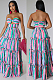 WHOLESALE | Strips Bra Skirt Set