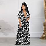 WHOLESALE | Floral Printed Loose Plus Size Pants Set