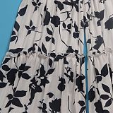 WHOLESALE | Floral Printed Loose Plus Size Pants Set
