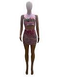 WHOLESALE | Comic Printed Skirt Set