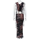 WHOLESALE | Tassel Hoodie Dress