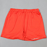 WHOLESALE | Color Bar Off Shoulder Puffy Sleeve Shorts Set
