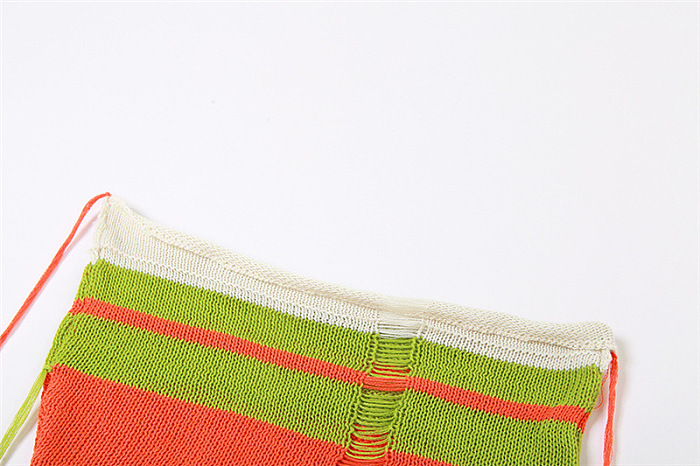 WHOLESALE | Knitted Skirt Bra Set with Sleeve Cover