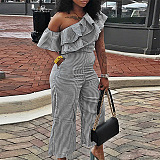 WHOLESALE | Asymertrical Shoulder Jumpsuit