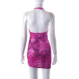 WHOLESALE | Halter Side Drawstring Dress