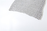 WHOLESALE | Hoodie Hollow-out Knitted Skirt Set