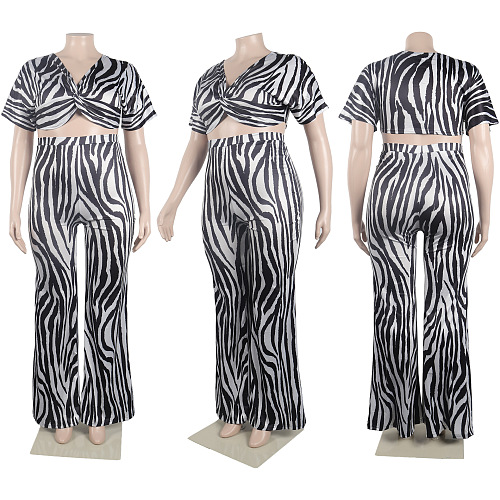 WHOLESALE | Zebra Pants Set