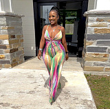 　WHOLESALE | Digital Pritned High Elastic Tank Jumpsuit
