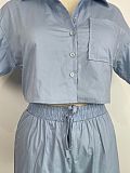 WHOLESALE | Solid Shirt Set
