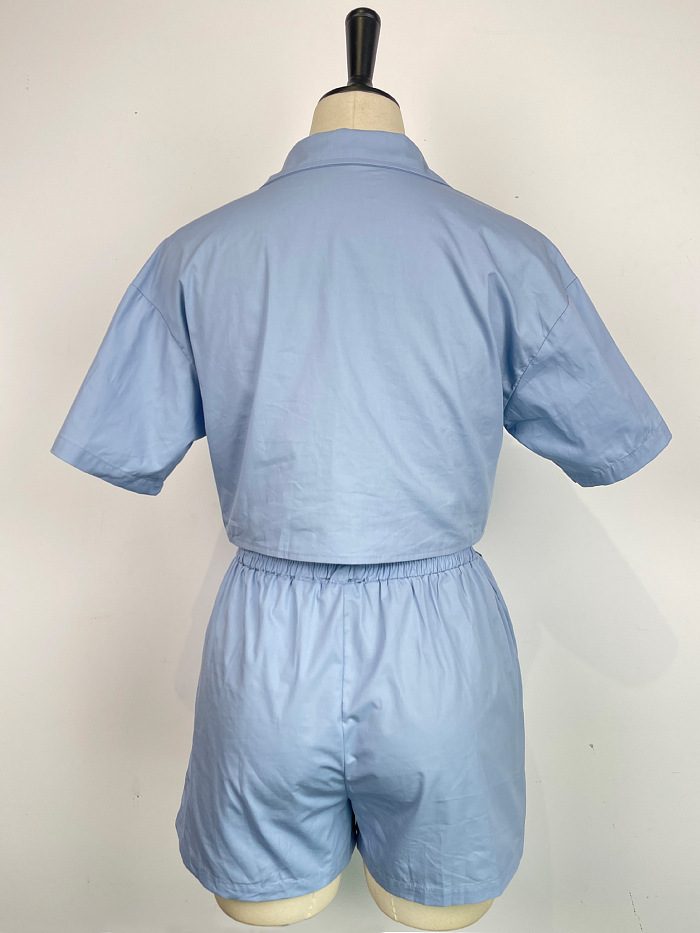 WHOLESALE | Solid Shirt Set