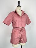 WHOLESALE | Solid Shirt Set