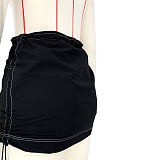 WHOLESALE | Hollow-out Button Up Shorts Set