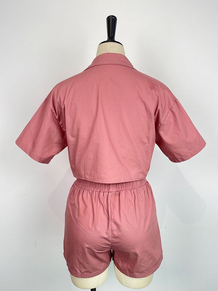 WHOLESALE | Solid Shirt Set