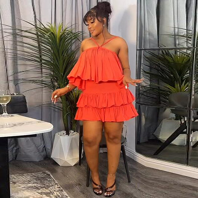 WHOLESALE | Wave Hem Skirt  Set