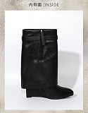 WHOLESALE | Faux Pu Lock Boots(Produce to order)